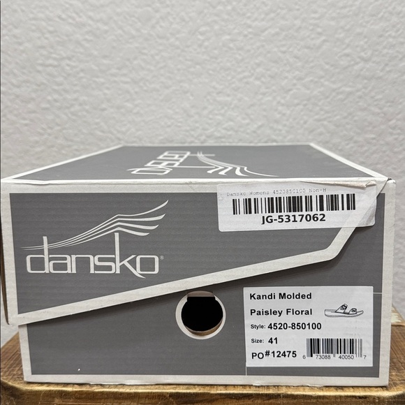 Dansko Kandi Paisley Slide Sandals Size 41 / 10.5-11 - Picture 8 of 8